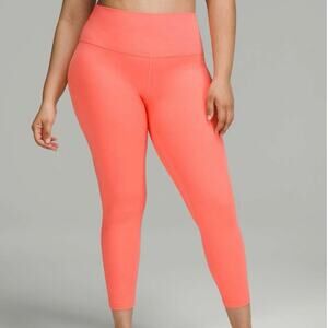 LULULEMON Raspberry Cream Align HR Pant Double Align Nulu Active Leggings Sz 12